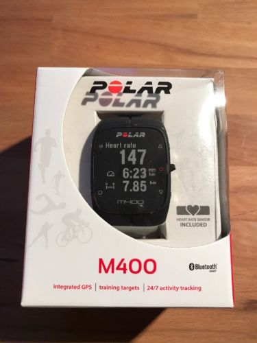 Polar M400 GPS-Laufuhr Sportuhr GPS Ohne Brustgurt Aktivitätsmessung Fitness 