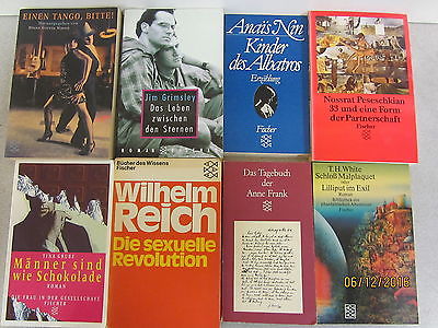 129 Bücher Taschnebücher Fischer Verlag