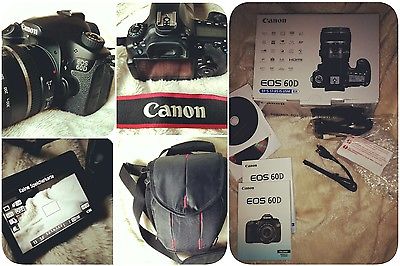Canon EOS 60D 18 MP SLR-Digitalkamera - 10.332 Auslösungen + Extra