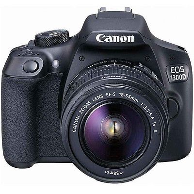 Canon EOS 1300D DSLR Kamera + EF-S 18-55mm IS II Objektiv kit - Neu