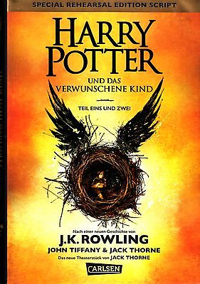 Joanne K. Rowling: HARRY POTTER UND DAS VERWUNSCHENE KIND (Teil 1+2) NEUWERTIG