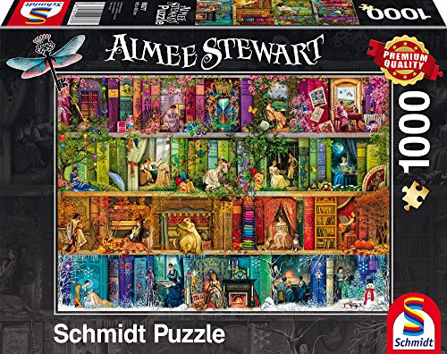 Schmidt Spiele 59377 - Aimée Steward, Zurück in die Vergangenheit, Puzzle, 1000 teile