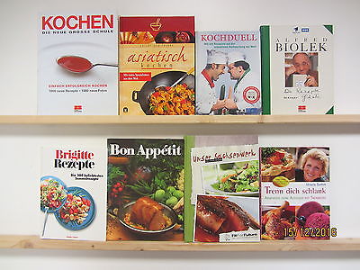 29 Bücher Kochbücher nationale und internationale Küche großformatig Paket 1