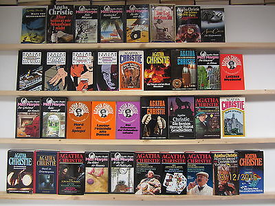 Agatha Christie 55 Romane in 36 Büchern Krimi Kriminalromane Detektivromane