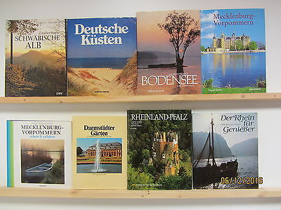 25 Bücher Bildbände deutsche Bundesländer deutsche  Städte deutsche Landschaften