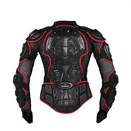 Motorrad Schutz Protektoren Motorradjacke Hemd Brustschutz Fallschutz Schutzjacke M-XXXL