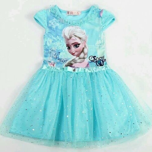 Neu Kleid Elsa  Frozen Eiskönigin Kinder Mädchen 98/104/110/116/122