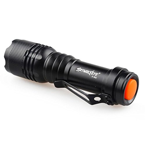 Zolimx 5000lm Taschenlampe CREE Q5 AA / 14500 3 Modi Zoomable LED Super Bright