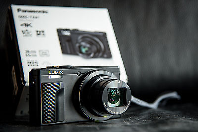 Panasonic Lumix DMC-TZ81 schwarz Digital Kamera -> fast neu -> Garantie - Top