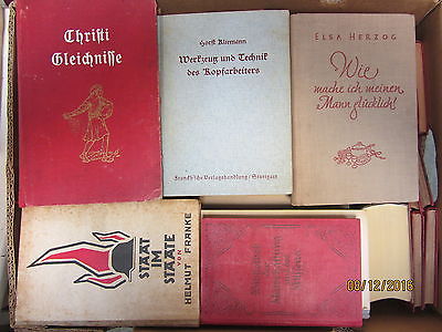 62 Bücher antiquarische Bücher Romane Sachbücher u.a.