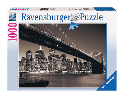 Ravensburger 15835 - Manhattan mit Brooklyn Bridge, 1000 Teile Puzzle