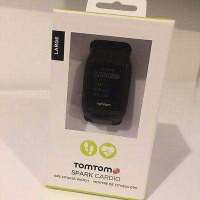 TomTom Spark Cardio Fitness GPS-Uhr; wie Neu, keine Gebrauchspueren. Gr. L