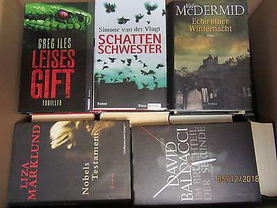 35 Bücher Romane  Krimi Thriller Psychothriller Top Titel Bestseller Paket 2