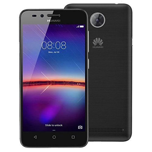 Huawei LUA-L21 Y3 II LTE Dual SIM Smartphone (11,4 cm (4,5 Zoll), 8GB, 1 GB RAM Speicher, 854 x 480 Pixel, Android 5.1 Lollipop) obsidian-schwarz