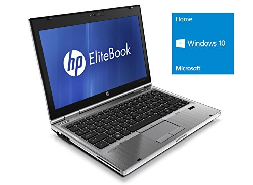 HP Elitebook 8460p Notebook | 14 Zoll | Intel Core i5-2520M @ 2,5GHz | 4GB DDR3 RAM | 250GB HDD | DVD-ROM | Windows 10 Home vorinstalliert (Zertifiziert und Generalüberholt)