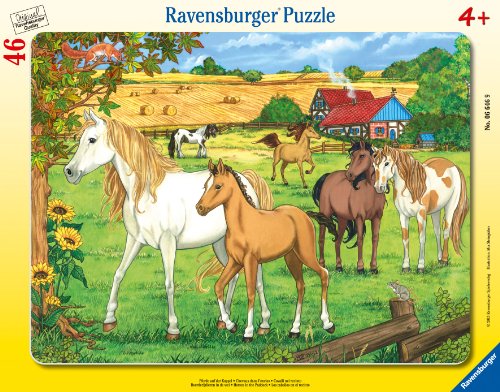 Ravensburger 06646 - Pferde auf der Koppel