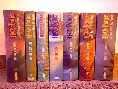 Harry Potter 1 - 7 Gebundene Bücher, Deutsche Ausgabe
