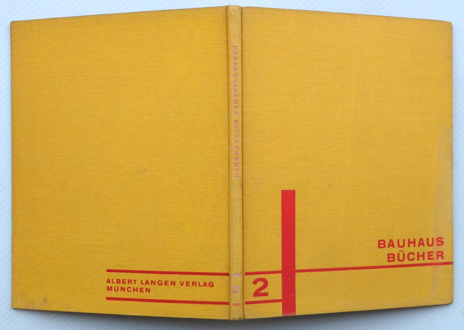 Bauhausbücher 2. Paul Klee. Skizzenbuch. Langen, 1925. Erstausgabe. Bauhaus.