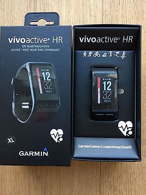 Garmin Vivoactive HR XL Uhr Fitness Armband Sport Tracker  Neu
