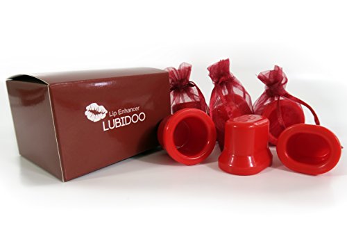 Lip Plumper Enhancer Lip Booster *perfect lips* 3er Set Lippen pumpe Lubidoo (S+M+L) - 1er Sets. *ab 9,85 €*