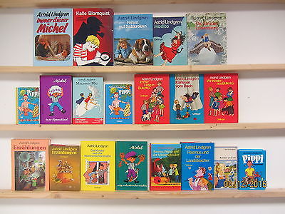 Astrid Lindgren 20 Bücher Kinderbücher Kinderromane Jugendbücher Jugendromane
