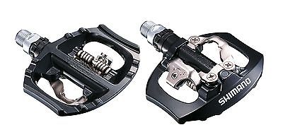Shimano System-Pedale Wendepedal PD  A 530 SPD black schwarz  inkl. Cleats  