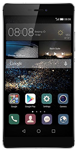 Huawei P8 Smartphone (5,2 Zoll (13,2 cm) Touch-Display, 16 GB Speicher, Android 5.0) grau