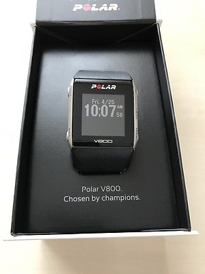 Polar GPS Sportuhr V800 schwarz