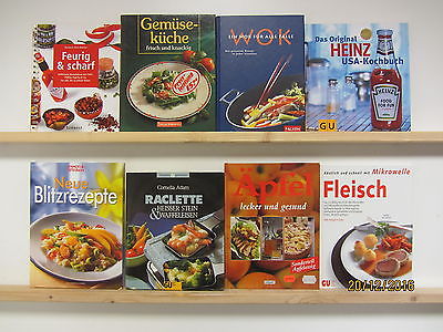 28 Bücher Kochbücher nationale und internationale Küche großformatige Bücher