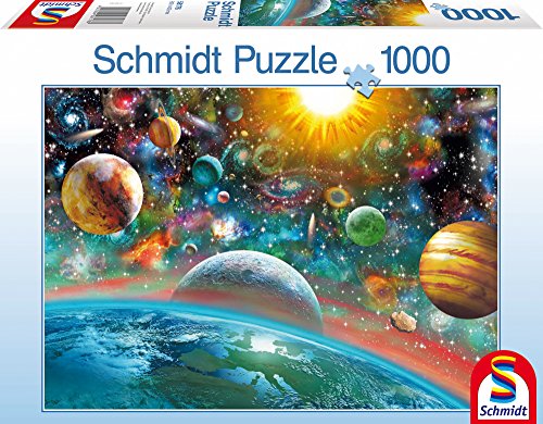 Schmidt Spiele 58176 - Weltall, 1000 Teile Puzzle