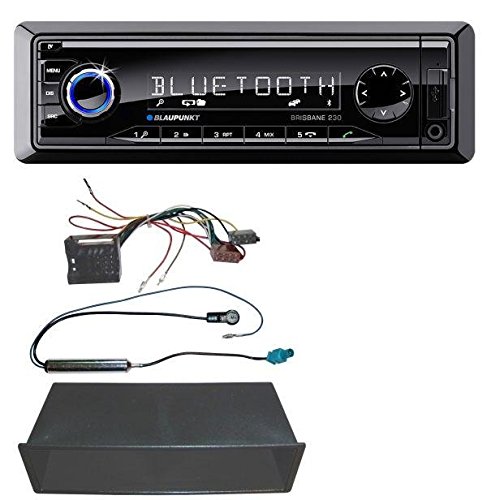 Blaupunkt Brisbane 230 MP3 USB SD Bluetooth AUX Autoradio für VW Polo, Lupo, Fox, Passat, T5
