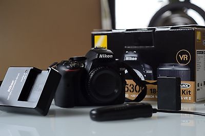 Nikon D5300 24.2 MP SLR-Digitalkamera - Schwarz (Nur Gehäuse)