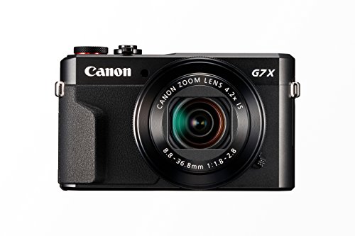 Canon PowerShot G7 X Mark II Digitalkamera mit klappbarem Display (20,1 Megapixel, 4,2-fach optischer Zoom (7,5 cm (3 Zoll) LCD-Display, Touchscreen) schwarz