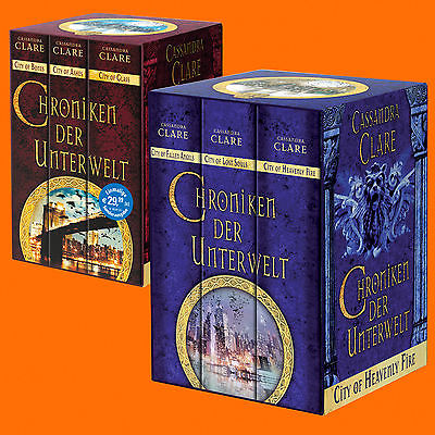 Cassandra Clare | Chroniken der Unterwelt 1-6 | Band 1+2+3+4+5+6 Schuber (Buch)