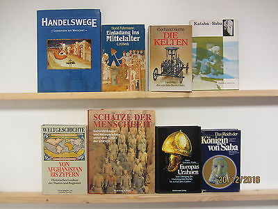 24 Bücher Bildbände Kunst Kultur Geschichte Weltgeschichte  Paket 1