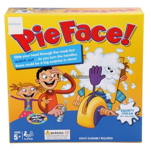Pie Face Kinder Partie Game Familienspiel Kinder Spaß Gesellschaftsspiel *NEU*