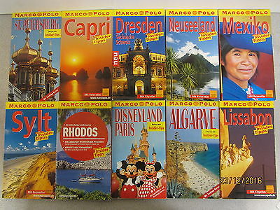 100 Bücher Taschenbücher Reiseführer Marco Polo Reiseführer