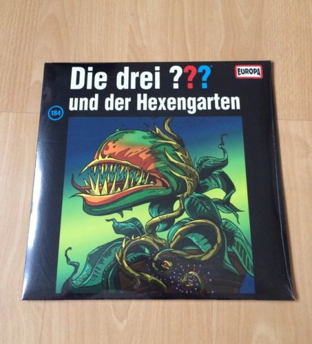 Die Drei ??? - Fragezeichen.. und der Hexengarten 2 Vinyl LP Folge 184 NEU!