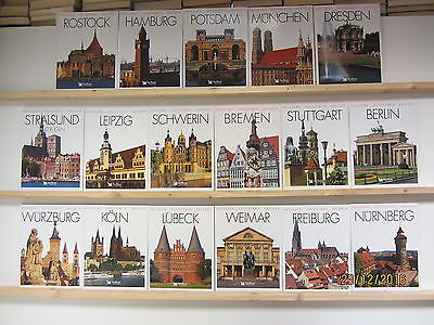 17 Bücher Erinnern Entdecken Erleben deutsche Städte Städteberichte Bildband