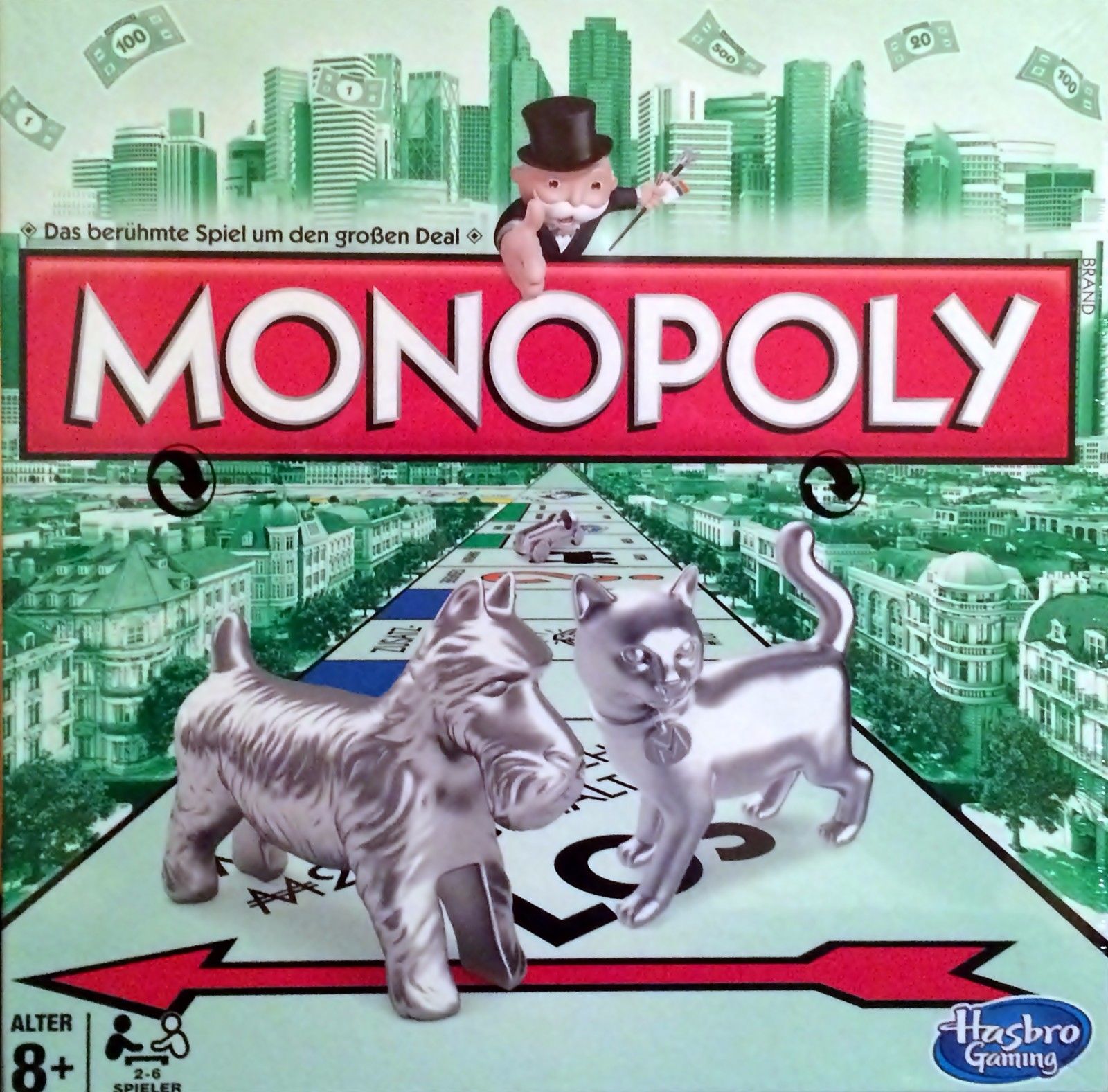 Monopoly von Hasbro  - Monopoly Classic - NEU - DAS Brettspiel - 00009398