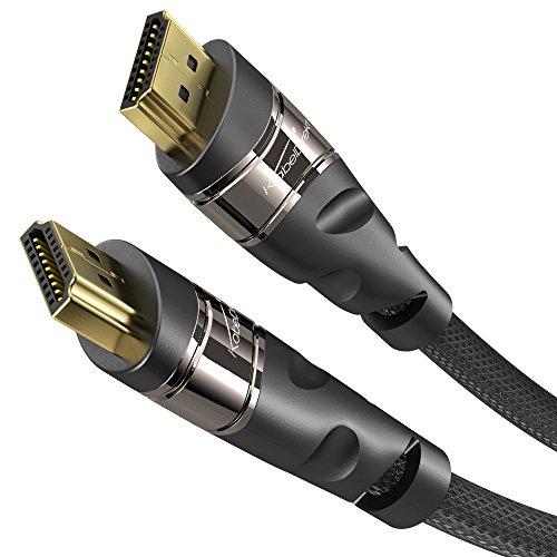 KabelDirekt 3m HDMI Kabel / kompatibel mit HDMI 2.1, 2.0a, 2.0, 1.4a (Ultra HD, 4K, 3D, Full HD, 1080p, HDR, ARC, Highspeed mit Ethernet)  - PRO Series