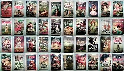 40 historische Liebesromane ( jedes mit Bild unten)