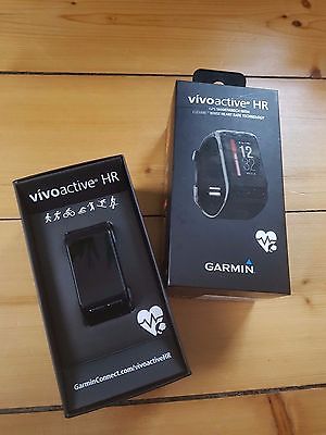 Garmin Vivoactive HR, GPS Smartwatch mit Pulsmesser