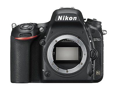 [wie neu] Nikon D D750 24.3 MP SLR-Digitalkamera - Schwarz (Nur Gehäuse)