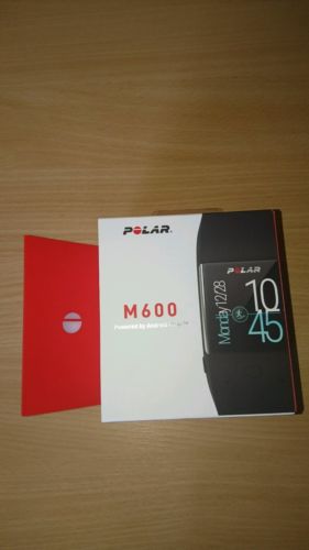 Polar M600, Pulsmessung am Handgelenk, schwarz, Smartwatch