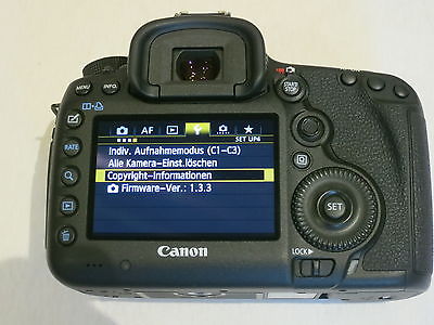 Canon EOS 5D Mark III nur 9658 Auslösungen (Nur Gehäuse)