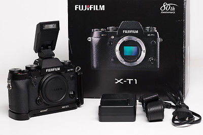 Fujifilm  Fuji X-T1 Geh. mit L-Winkel - sehr guter Zustand - Restgarantie