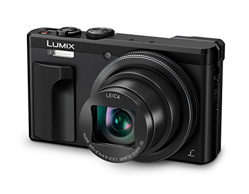 Panasonic LUMIX DMC-TZ81EG-K Travellerzoom Kamera (18,1 Megapixel, LEICA Objektiv mit 30x opt. Zoom, 4K Foto und Video, Sucher, 3-Zoll Touch-LCD) schwarz