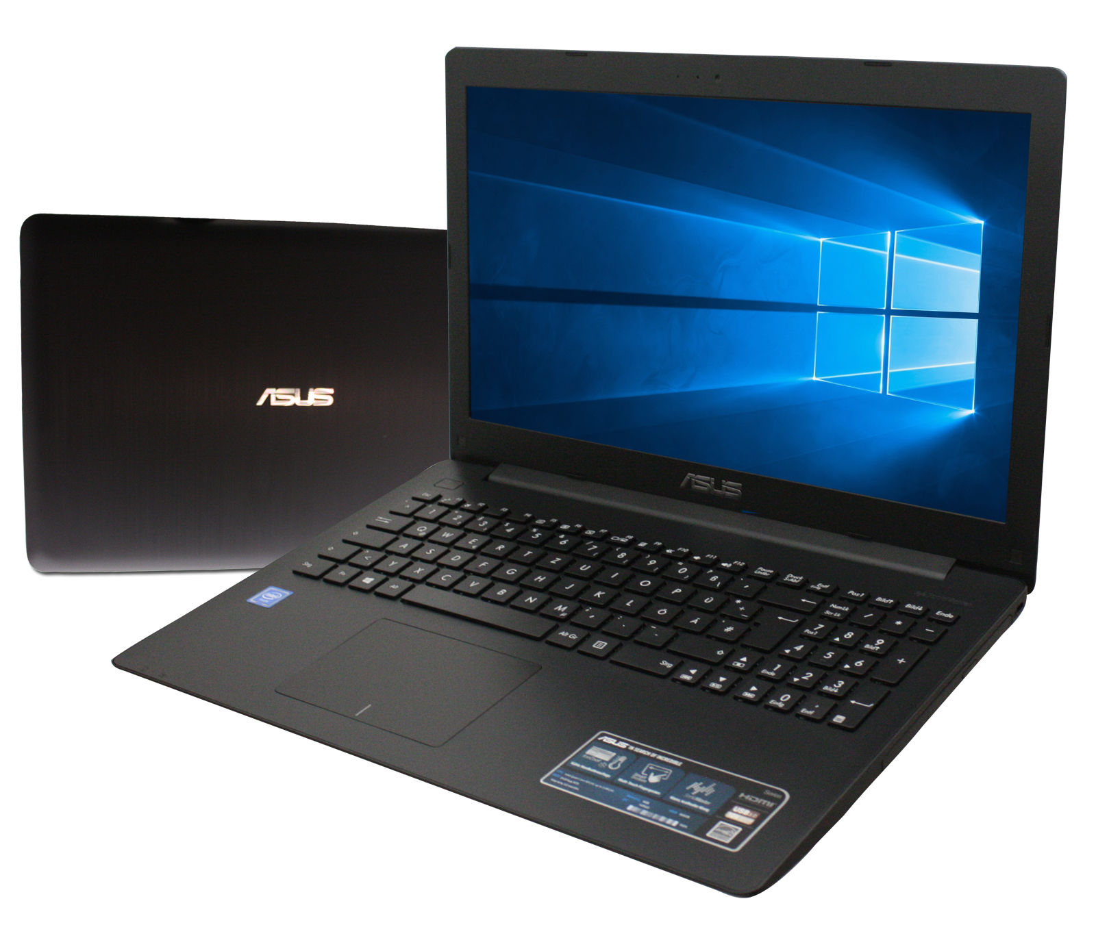 ASUS Notebook 17 Zoll - Dual Core - 2 x 2,48 GHz - 1T  HDD - 4 GB - Schwarz -WIN
