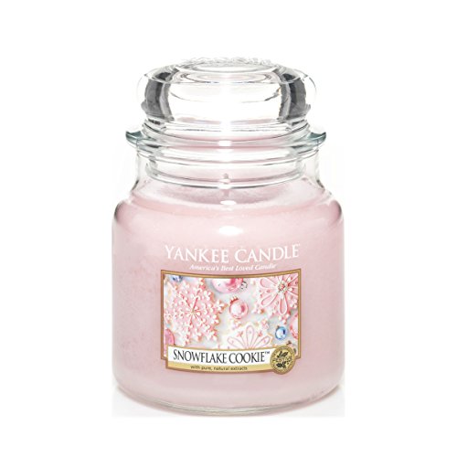 Yankee Candle 1275343E Snowflake Cookie Cassis mittleres Jar